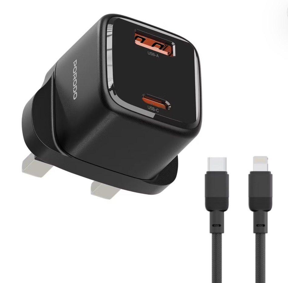 PORODO CHARGER 25W lightining cable
