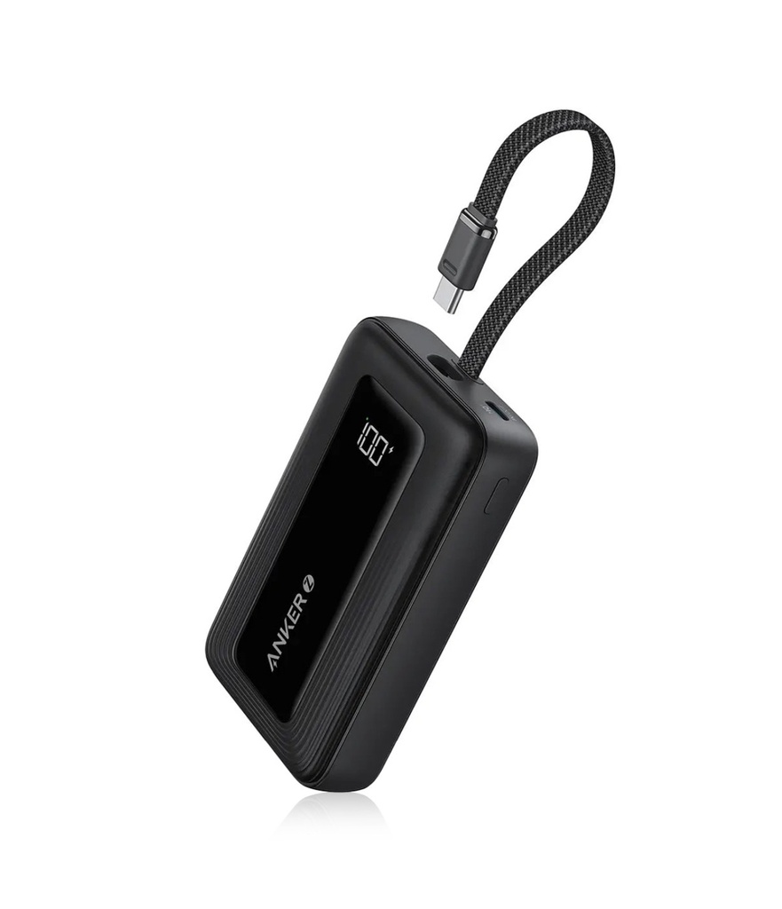 ANKER ZOLO POWER BANK 10K 30 W BUILIT-IN USB-C CABLE